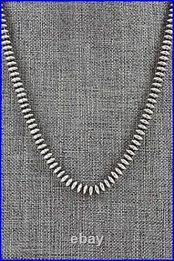 Sterling Silver Navajo Pearl Necklace 24 Bryannen Halwood