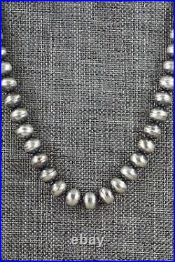 Sterling Silver Navajo Pearl Necklace 24 Bryannen Halwood