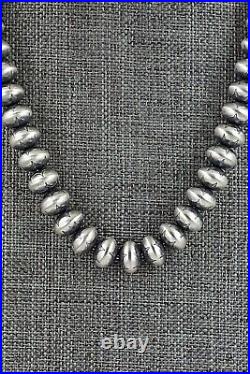 Sterling Silver Navajo Pearl Necklace 24 Bryannen Halwood