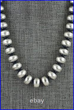 Sterling Silver Navajo Pearl Necklace 24 Bryannen Halwood