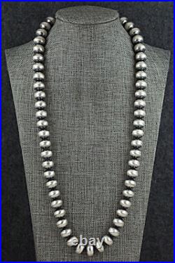 Sterling Silver Navajo Pearl Necklace 24 Bryannen Halwood