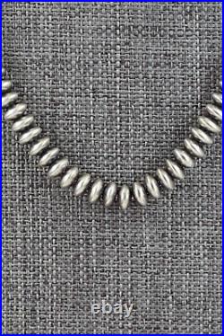 Sterling Silver Navajo Pearl Necklace 24 Bryannen Halwood