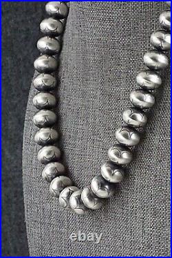 Sterling Silver Navajo Pearl Necklace 24 Bryannen Halwood