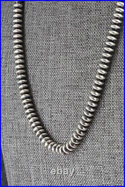 Sterling Silver Navajo Pearl Necklace 24 Bryannen Halwood