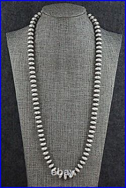 Sterling Silver Navajo Pearl Necklace 24 Bryannen Halwood