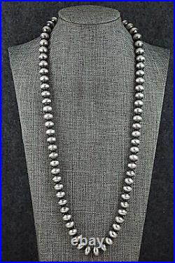 Sterling Silver Navajo Pearl Necklace 24 Bryannen Halwood