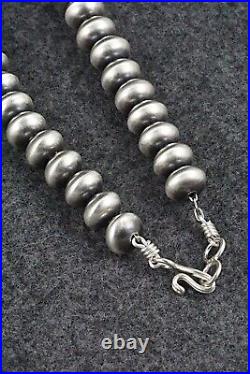 Sterling Silver Navajo Pearl Necklace 24 Bryannen Halwood