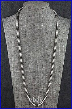 Sterling Silver Navajo Pearl Necklace 24 Bryannen Halwood