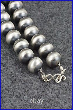 Sterling Silver Navajo Pearl Necklace 24 Bryannen Halwood