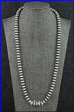 Sterling Silver Navajo Pearl Necklace 24 Bryannen Halwood