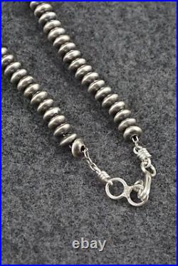 Sterling Silver Navajo Pearl Necklace 24 Bryannen Halwood