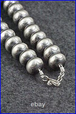 Sterling Silver Navajo Pearl Necklace 24 Bryannen Halwood