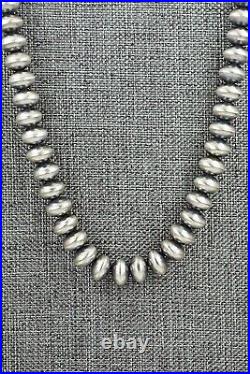 Sterling Silver Navajo Pearl Necklace 28 Bryannen Halwood