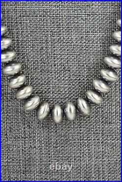 Sterling Silver Navajo Pearl Necklace 28 Bryannen Halwood