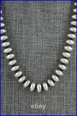 Sterling Silver Navajo Pearl Necklace 30 Bryannen Halwood