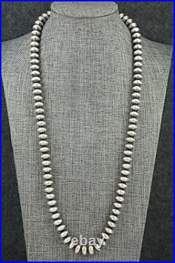 Sterling Silver Navajo Pearl Necklace 30 Bryannen Halwood
