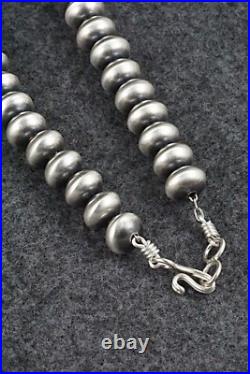 Sterling Silver Navajo Pearl Necklace 30 Bryannen Halwood