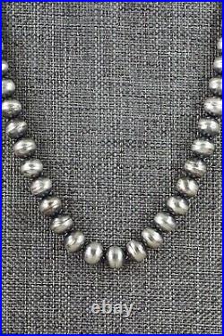 Sterling Silver Navajo Pearl Necklace 36 Bryannen Halwood