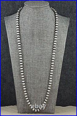 Sterling Silver Navajo Pearl Necklace 36 Bryannen Halwood