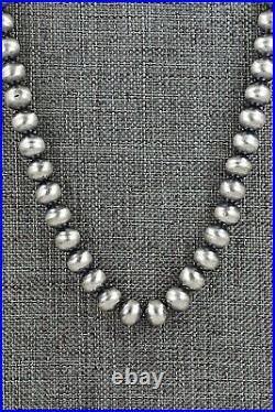 Sterling Silver Navajo Pearl Necklace 72 Bryannen Halwood