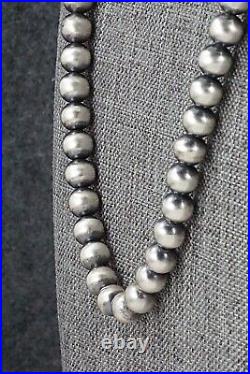 Sterling Silver Navajo Pearl Necklace 72 Bryannen Halwood