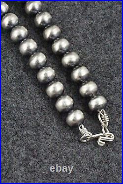 Sterling Silver Navajo Pearl Necklace 72 Bryannen Halwood