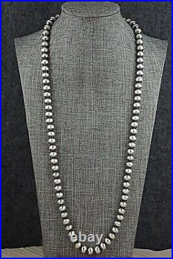 Sterling Silver Navajo Pearl Necklace 72 Bryannen Halwood