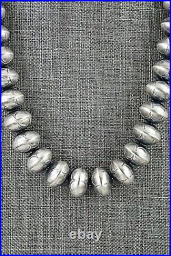 Sterling Silver Navajo Pearl Necklace Bryannen Halwood