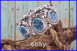 Sterling Silver Navajo Turquoise Ladies Bracelet