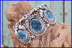 Sterling Silver Navajo Turquoise Ladies Bracelet