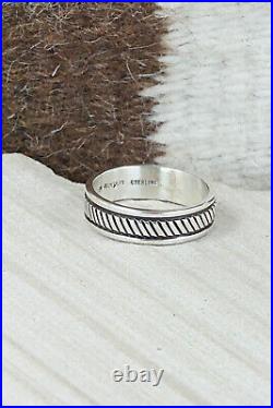 Sterling Silver Ring Bruce Morgan Size 11.25
