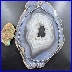 Sterling Silver Southwestern Style Navajo Pearl Beads 4 mm Necklace 16-18