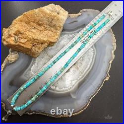 Sterling Silver Turquoise & Navajo Pearl Beads With Squash Blossom Necklace