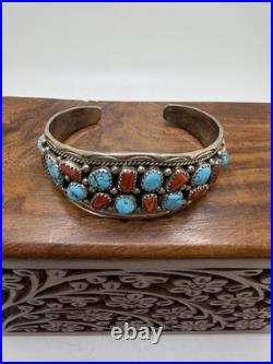 Sterling Silver and Turquoise Bracelet