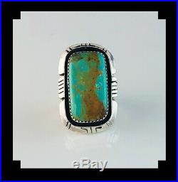 Sterling and Turquoise Ring by Navajo Artist Richard Kee