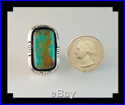 Sterling and Turquoise Ring by Navajo Artist Richard Kee