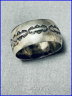 Superb Vintage Navajo Sterling Silver Ring