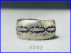 Superb Vintage Navajo Sterling Silver Ring