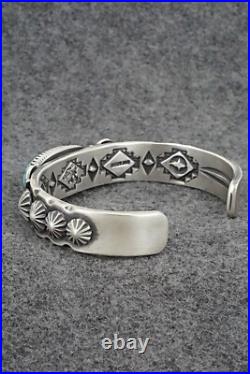 Turquoise & Sterling Silver Bracelet Delbert Gordon