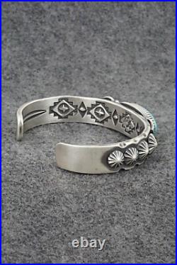 Turquoise & Sterling Silver Bracelet Delbert Gordon