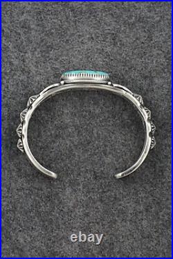 Turquoise & Sterling Silver Bracelet Delbert Gordon