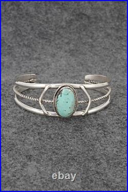 Turquoise & Sterling Silver Bracelet Ernest Hawthorne