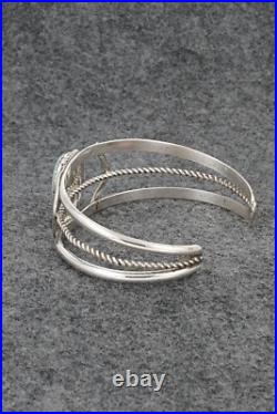 Turquoise & Sterling Silver Bracelet Ernest Hawthorne