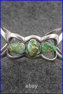 Turquoise & Sterling Silver Bracelet Eugene Gruber
