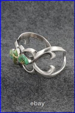 Turquoise & Sterling Silver Bracelet Eugene Gruber