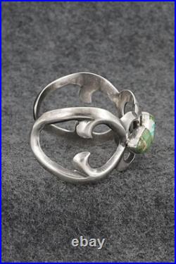 Turquoise & Sterling Silver Bracelet Eugene Gruber
