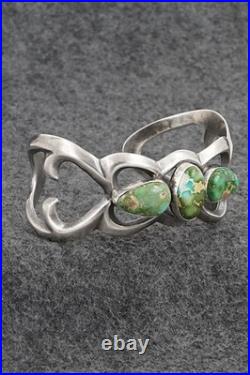 Turquoise & Sterling Silver Bracelet Eugene Gruber