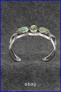 Turquoise & Sterling Silver Bracelet Eugene Gruber