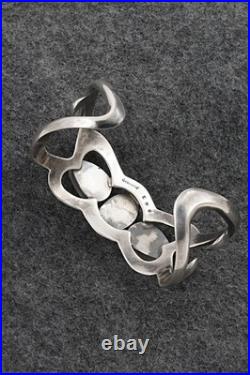 Turquoise & Sterling Silver Bracelet Eugene Gruber