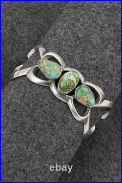 Turquoise & Sterling Silver Bracelet Eugene Gruber